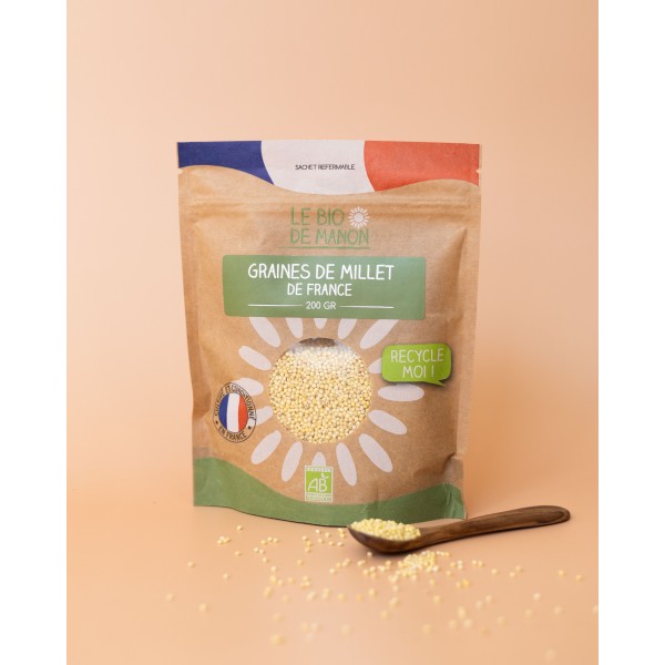 Graines de millet de France 200g