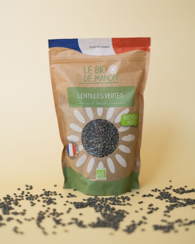 Lentilles vertes de France...
