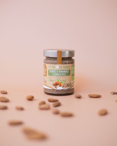 Purée d'amandes complètes 250g