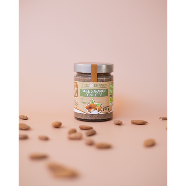 Purée d'amandes complètes 250g