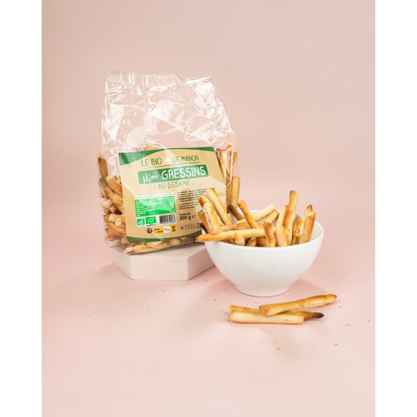 Mini Gressins au sésame 200g