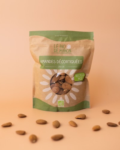 Amandes décortiquées 250g