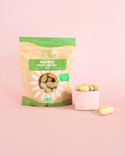 Arachides coques grillées 120g