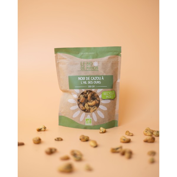 Noix de cajou à l'ail des ours 200g
