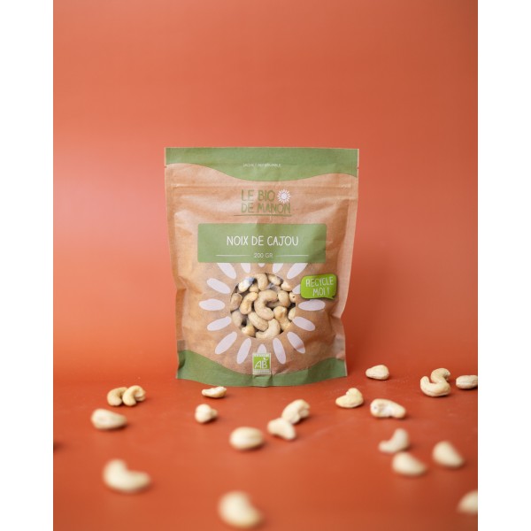 Noix de cajou crues 200g
