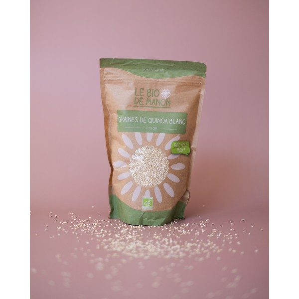 Graines de quinoa blanc 500g