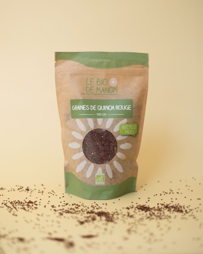 Graines de quinoa rouge 500g