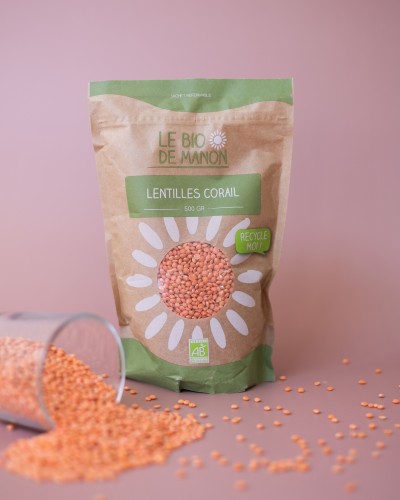 Lentilles corail 500g