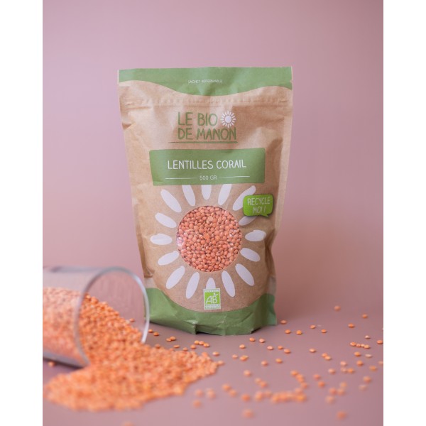 Lentilles corail 500g