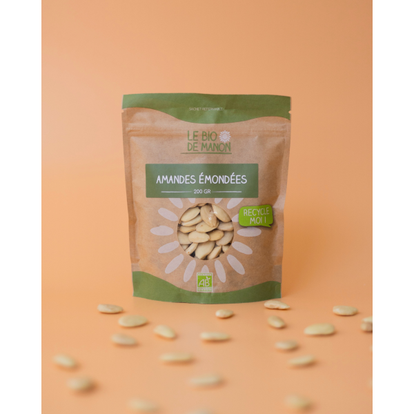 Amandes émondées 200g