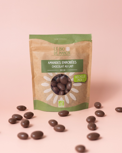 Amandes enrobées chocolat...