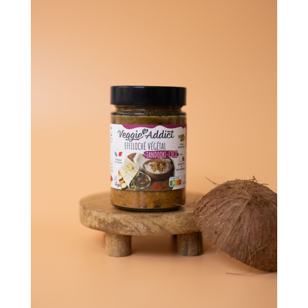 Effiloché végétal Tandoori-Coco 320g
