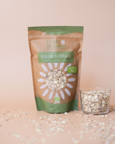 Flocons 5 céréales 300g