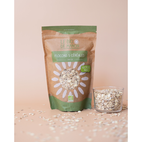 Flocons 5 céréales 300g
