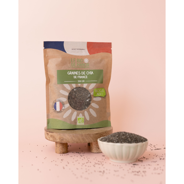 Graines de chia de France 200g