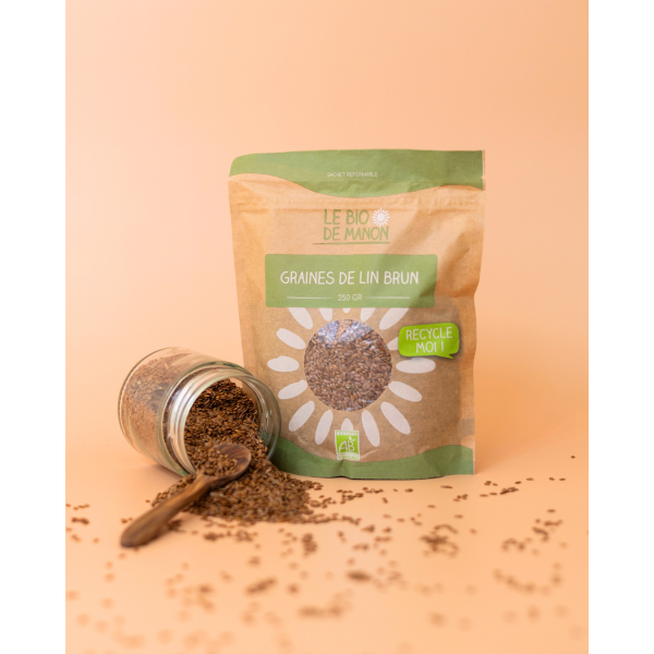Graines de lin brun 250g