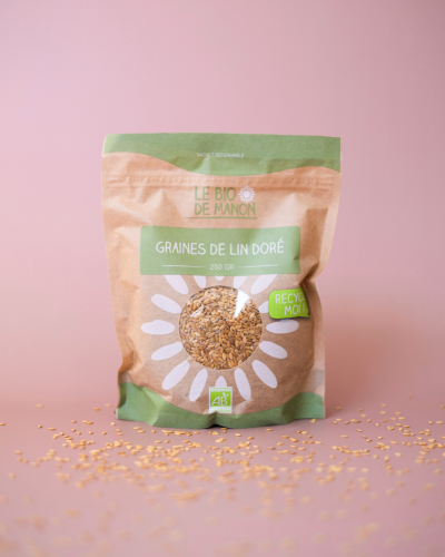 Graines de lin doré 250g
