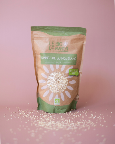 Graines de quinoa blanc 500g