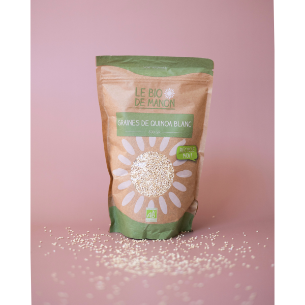 Graines de quinoa blanc 500g