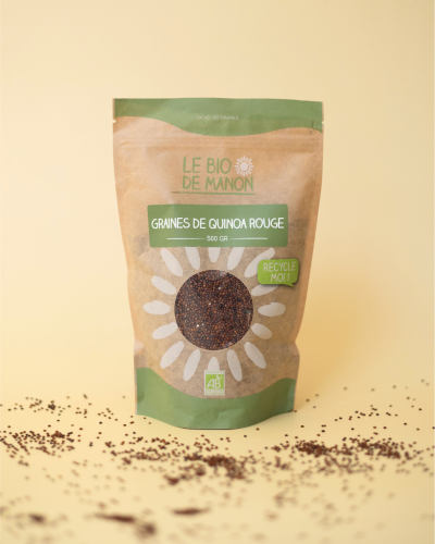 Graines de quinoa rouge 500g
