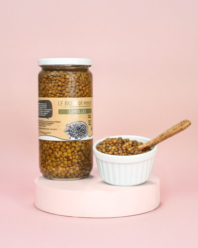 Lentilles en bocal 660g