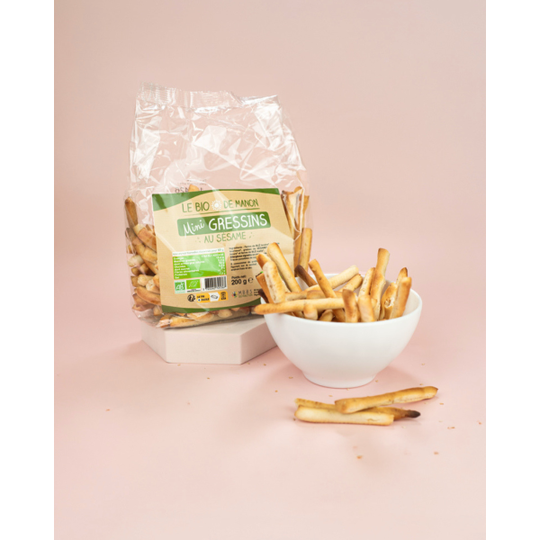 Mini Gressins au sésame 200g