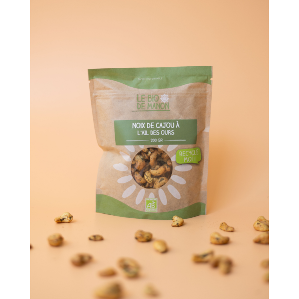 Noix de cajou à l'ail des ours 200g