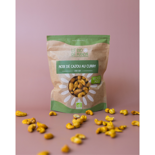 Noix de cajou au curry 200g