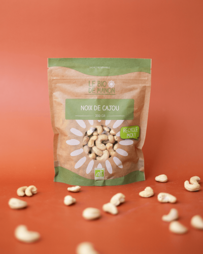 Noix de cajou crues 200g