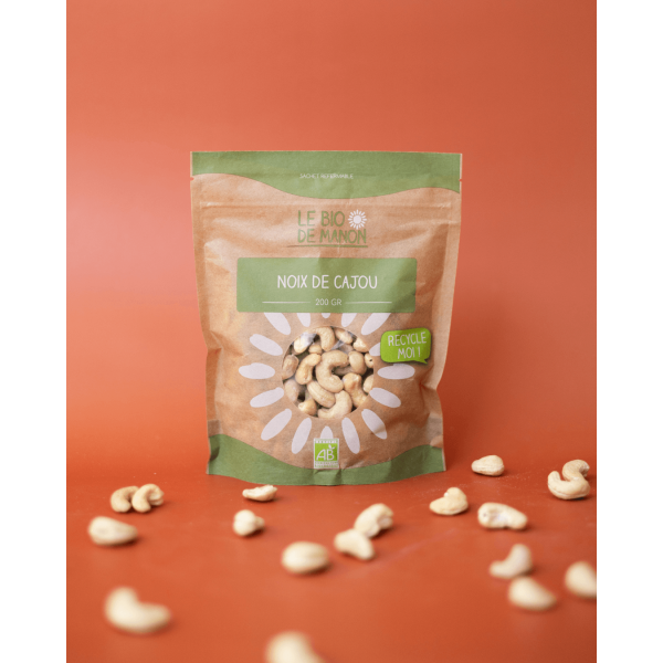 Noix de cajou crues 200g
