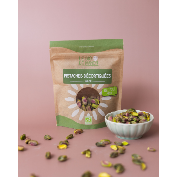 Pistaches décortiquées 100g
