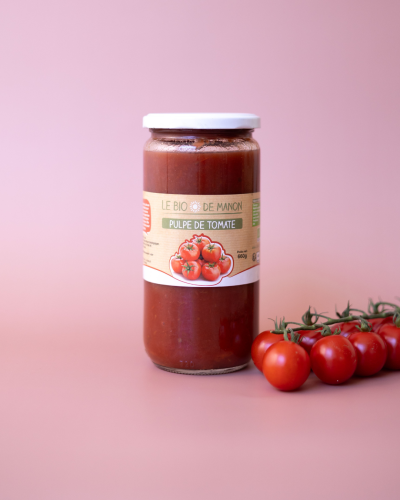 Pulpe de tomates en bocal 660g