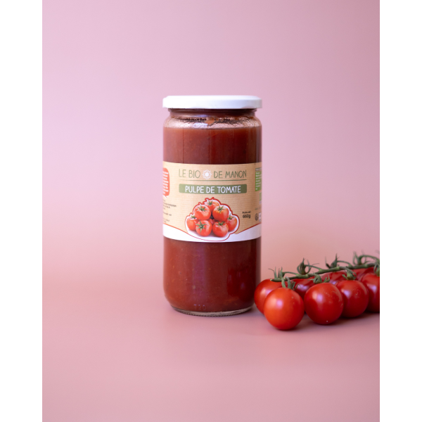 Pulpe de tomates en bocal 660g
