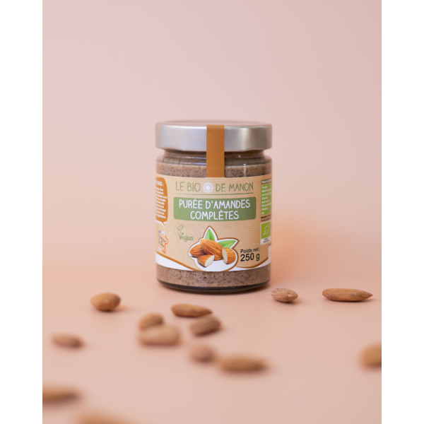 Purée d'amandes complètes 250g