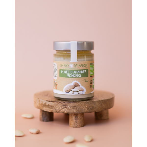 Purée d'amandes mondées 250g