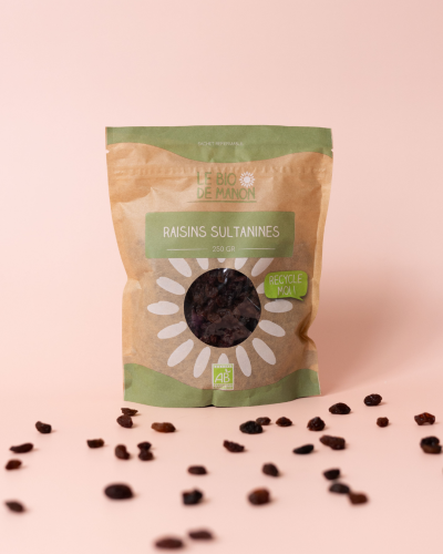 Raisins sultanines 250g