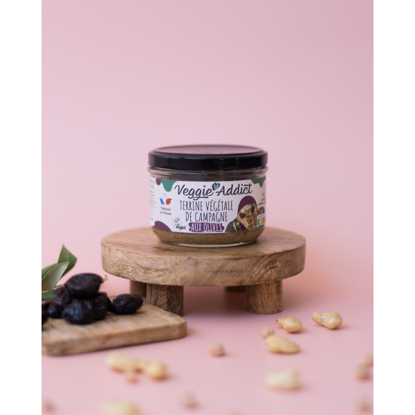 Terrine végétale de campagne aux olives 200g