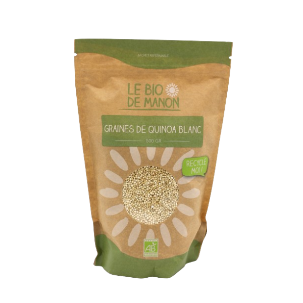 Graines de quinoa blanc 500g