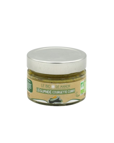 pot de légumade courgettes au curry bio 100g - Le Bio de Manon Peynier pot de légumade courgettes au curry bio 100g - Le Bio de Manon Peynier
