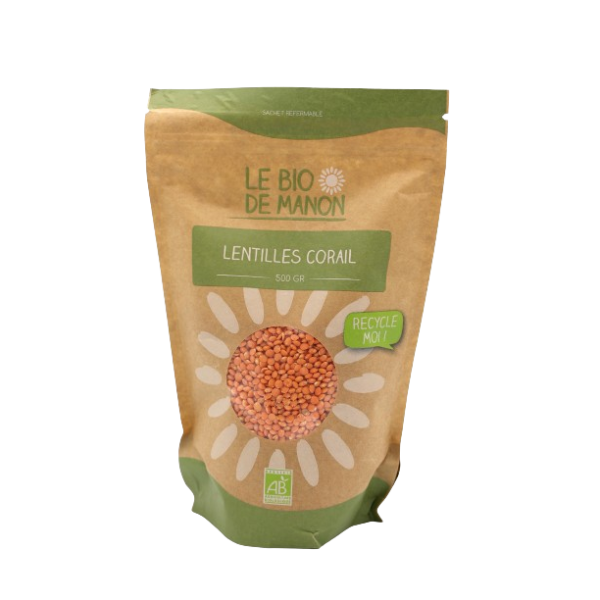 Lentilles corail 500g