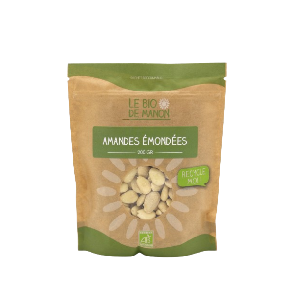Amandes émondées 200g