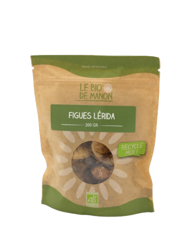 Figues Lérida bio en sachet 200g - Le Bio de Manon Peynier