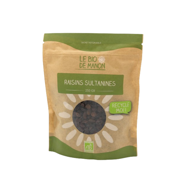 Raisins sultanines 250g