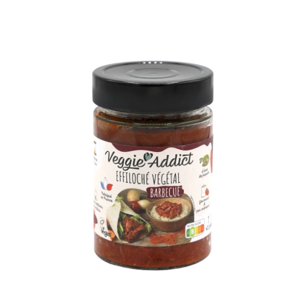 Effiloché végétal barbecue 320g