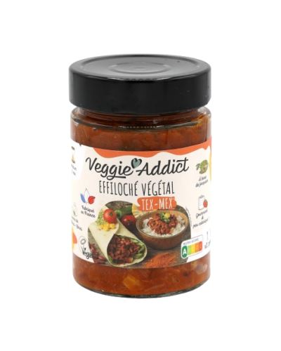 Pot d'effiloché végétal Tex Mex bio 320g - Le Bio de Manon Peynier Pot d'effiloché végétal Tex Mex bio 320g - Le Bio de Manon Peynier