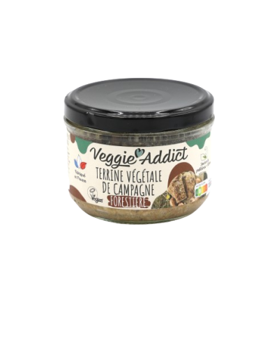 Pot de terrine de campagne forestière aux champignons bio 200g - Le Bio de Manon Peynier Pot de terrine de campagne forestière aux champignons bio 200g - Le Bio de Manon Peynier