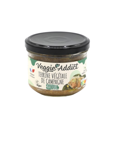 Pot de terrine végétale nature bio 200g - Le Bio de Manon Peynier Pot de terrine végétale nature bio 200g - Le Bio de Manon Peynier