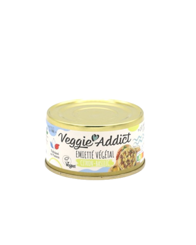 Pot d'émietté végétal citron basilic bio 120g - Le Bio de Manon Peynier