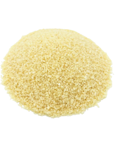 Grains de couscous blanc bio - texture aérée idéale pour salades et plats chauds - Le Bio de Manon Peynier Grains de couscous blanc bio - texture aérée idéale pour salades et plats chauds - Le Bio de Manon Peynier
