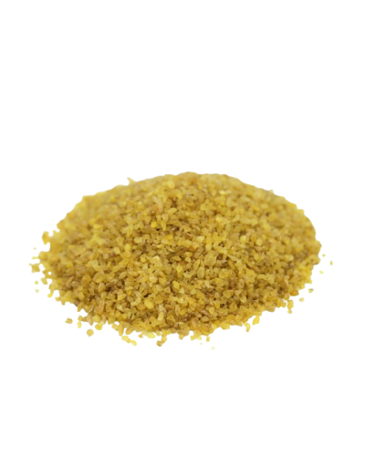 Grains de boulgour fin bio - texture aérée idéale pour salades et plats chauds Grains de boulgour fin bio - texture aérée idéale pour salades et plats chauds